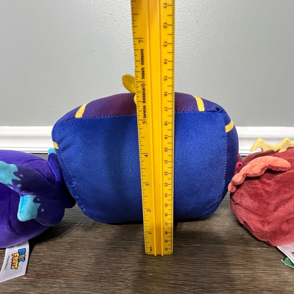 Block Fruits Gummy Robot Plush Set of 5 - Picture 7 of 7